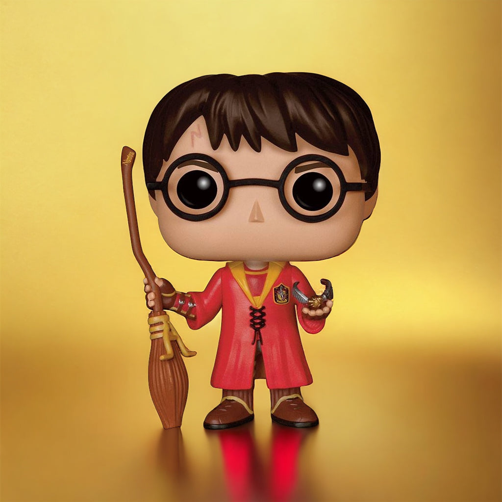 Harry Potter: POP! Movies Vinyl Figure Harry Potter Quidditch 9 cm