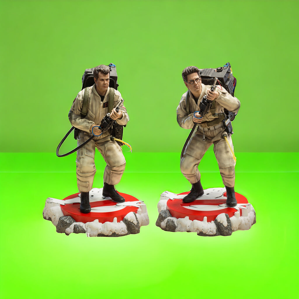 Ghostbusters: Statua in resina 1/8 Egon Spengler + Ray Stantz Twin Pack Set 22 cm