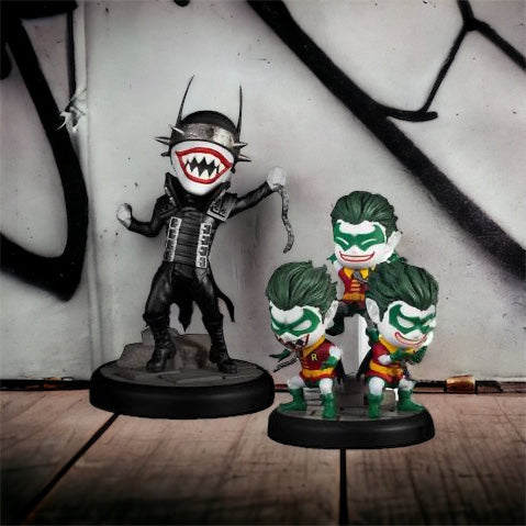 DC Comics: Mini Egg Attack Figur 2er-Pack Dark Nights: Metal The Batman Who Laughs & Robin Minions 8 cm