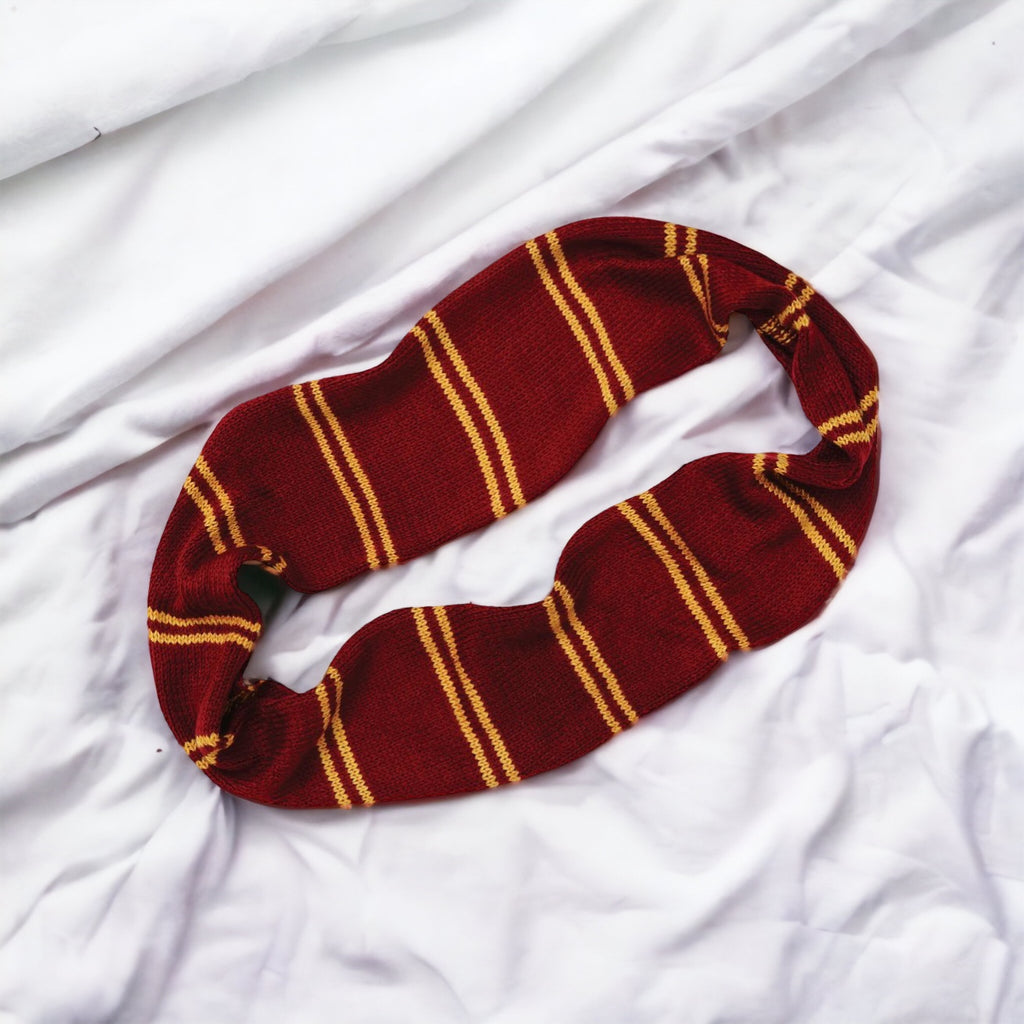 Harry Potter: kit per maglieria Grifondoro - sciarpa girocollo
