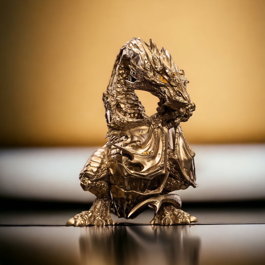 Der Hobbit: Mini Epics Smaug die goldene Vinylfigur (Limitierte Auflage), 29 cm