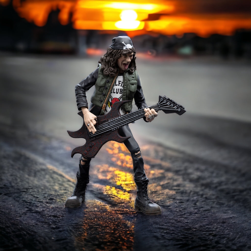 Fremde Dinge: Mini Epics Vinylfigur Rockstar Eddie 16 cm