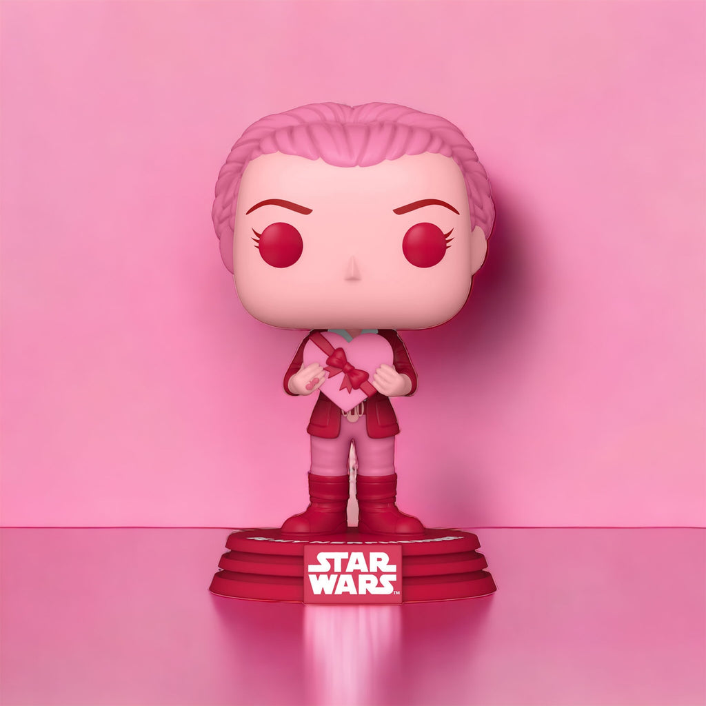 Star Wars: Valentines POP! Star Wars Vinyl Figure Leia 9 cm