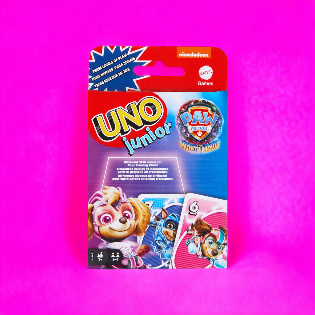PAW Patrol: The Mighty Movie Card Game UNO Junior