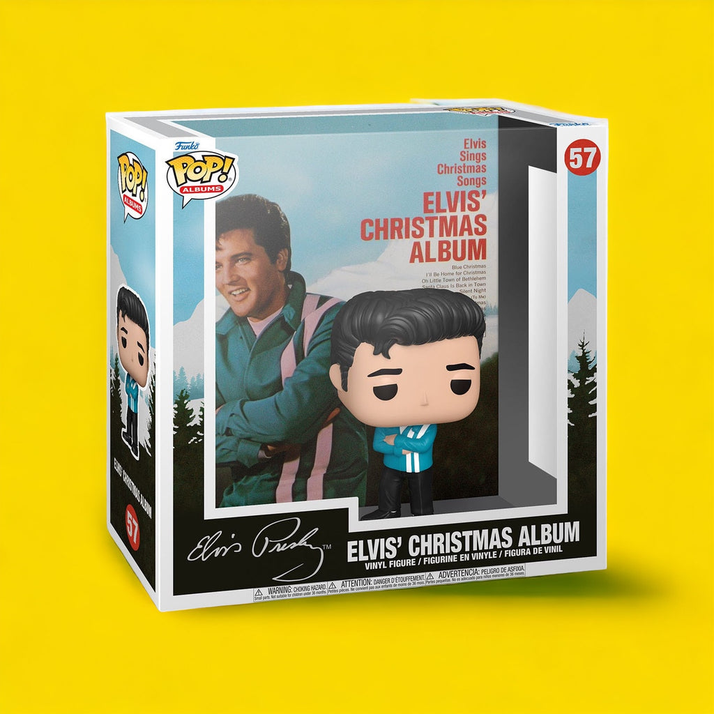 Elvis Presley: POP! Albums Vinyl Figure Elvis X-Mas Album 9 cm