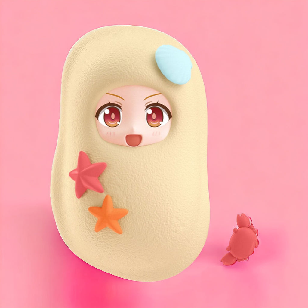 Nendoroid More Kigurumi Face Parts Case for Nendoroid Figures Sand Bath 10 cm