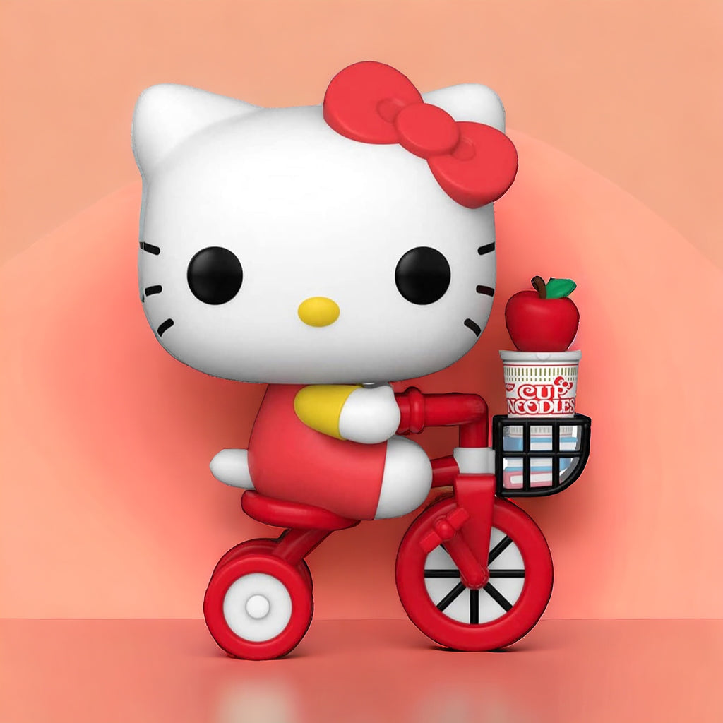 Hello Kitty: POP! Sanrio Vinyl Figure HKxNissin- HK on Bike 9 cm