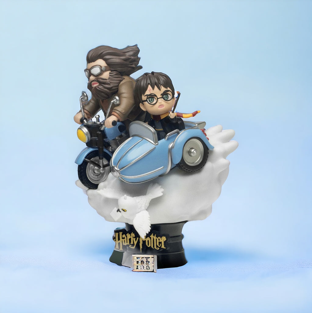 Harry Potter: D-Stage PVC Diorama Hagrid & Harry New Version 15 cm
