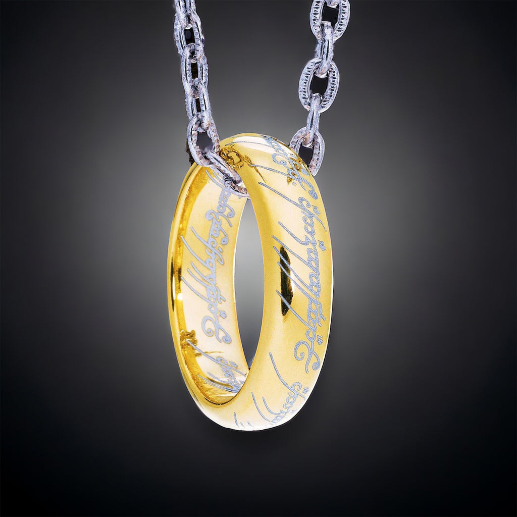 Il Signore degli Anelli: Anello con catena The One Ring (Sterling Silver)