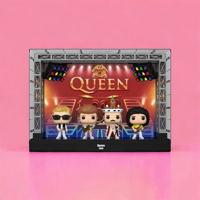 Queen: POP Moments Deluxe Vinyl Figures 4-Pack Wembley Stadium