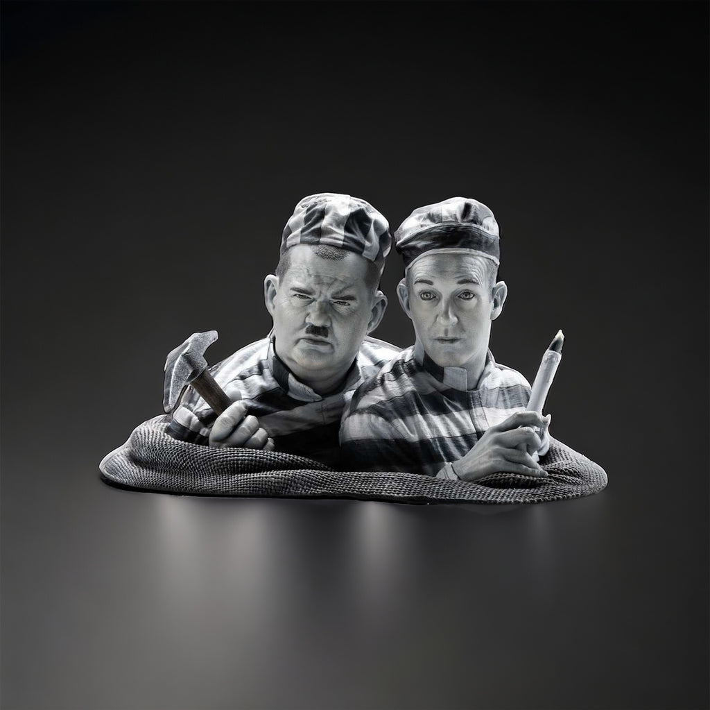 Stan Laurel & Oliver Hardy 1/3 Statue