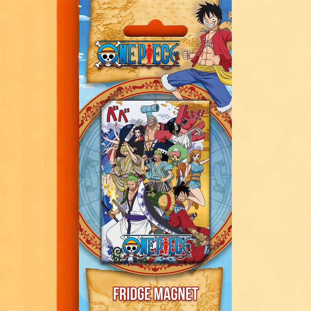 One Piece: Fridge Magnet Making Waves in Wano
