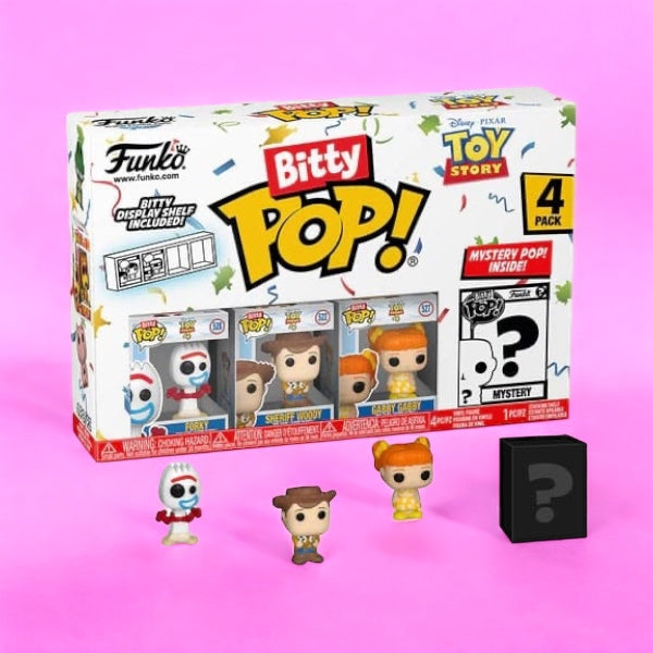 Toy Story: Bitty POP! Vinyl Figure 4-Pack Forky 2,5 cm