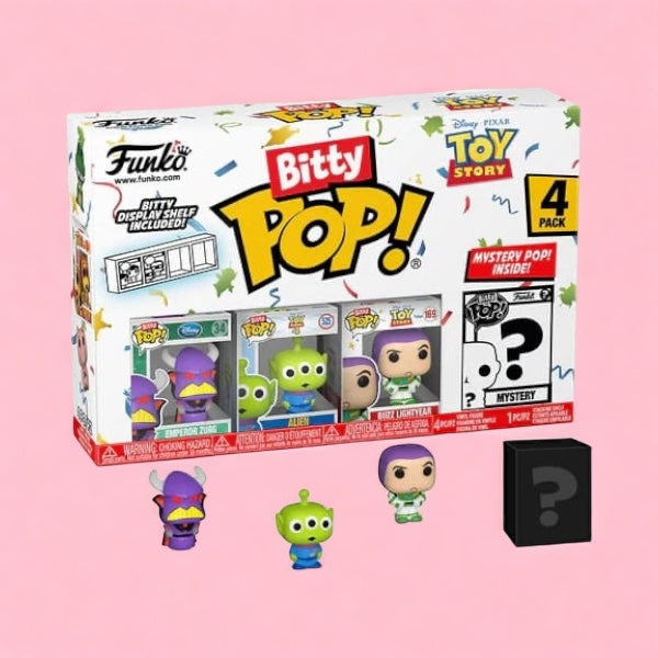 Toy Story: Bitty POP! Vinyl Figure 4-Pack Zurg 2,5 cm