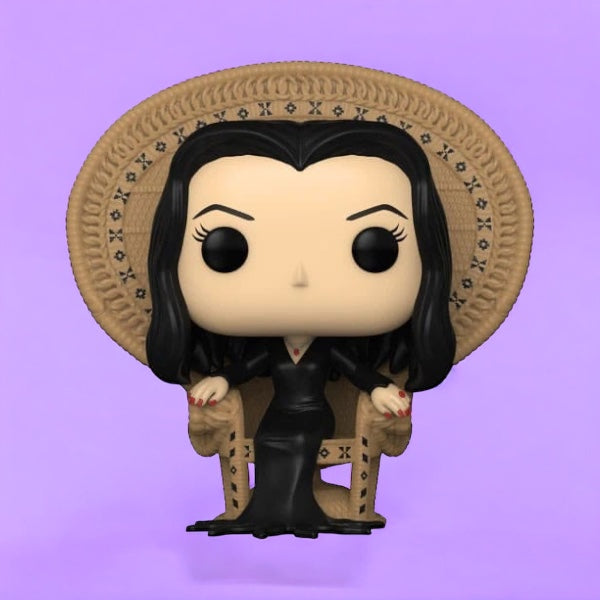 Addams Family: POP! Deluxe Vinyl Figure Morticia in Chair 10 cm