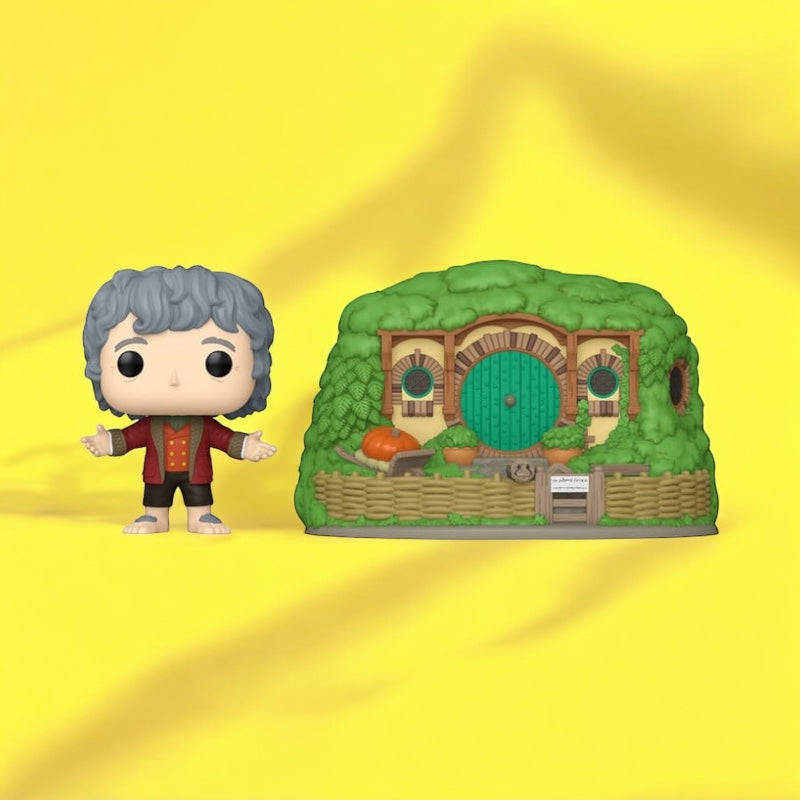 Il Signore degli Anelli: POP! Town Vinyl Figure Bilbo & Bag End 9 cm