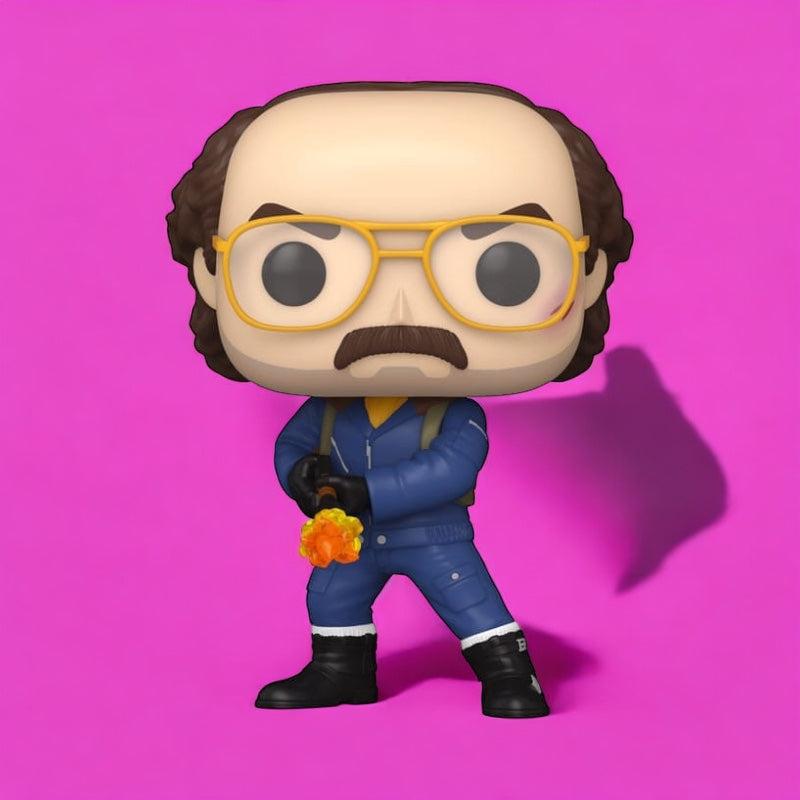 Stranger Things: POP! TV Vinyl Figure Murray w/Flamethrower 9 cm