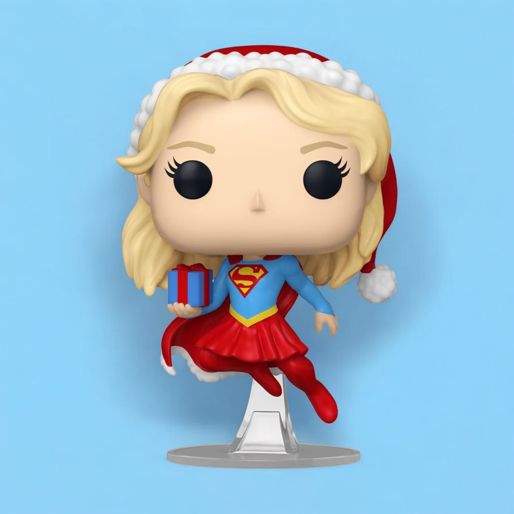 DC Comics: POP! Heroes Vinyl Holiday '24- Supergirl 9 cm