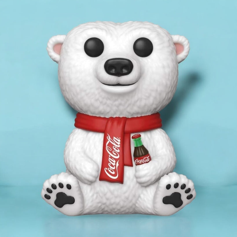 Coca-Cola: POP! POP! Icons Vinyl Figure Polar Bear (DGLT) 9 cm