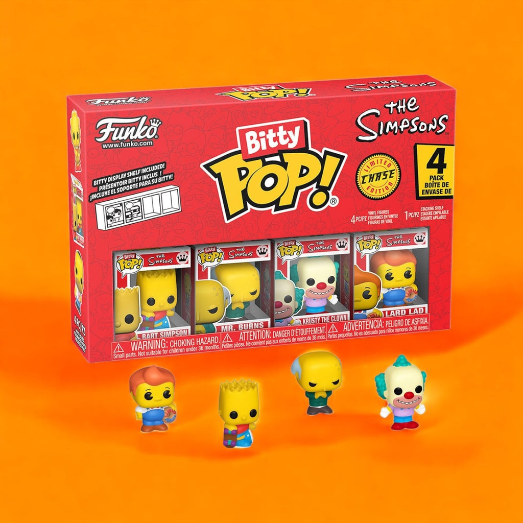 The Simpsons: Bitty POP! Vinyl Figure 4-Pack Series 1 2 cm