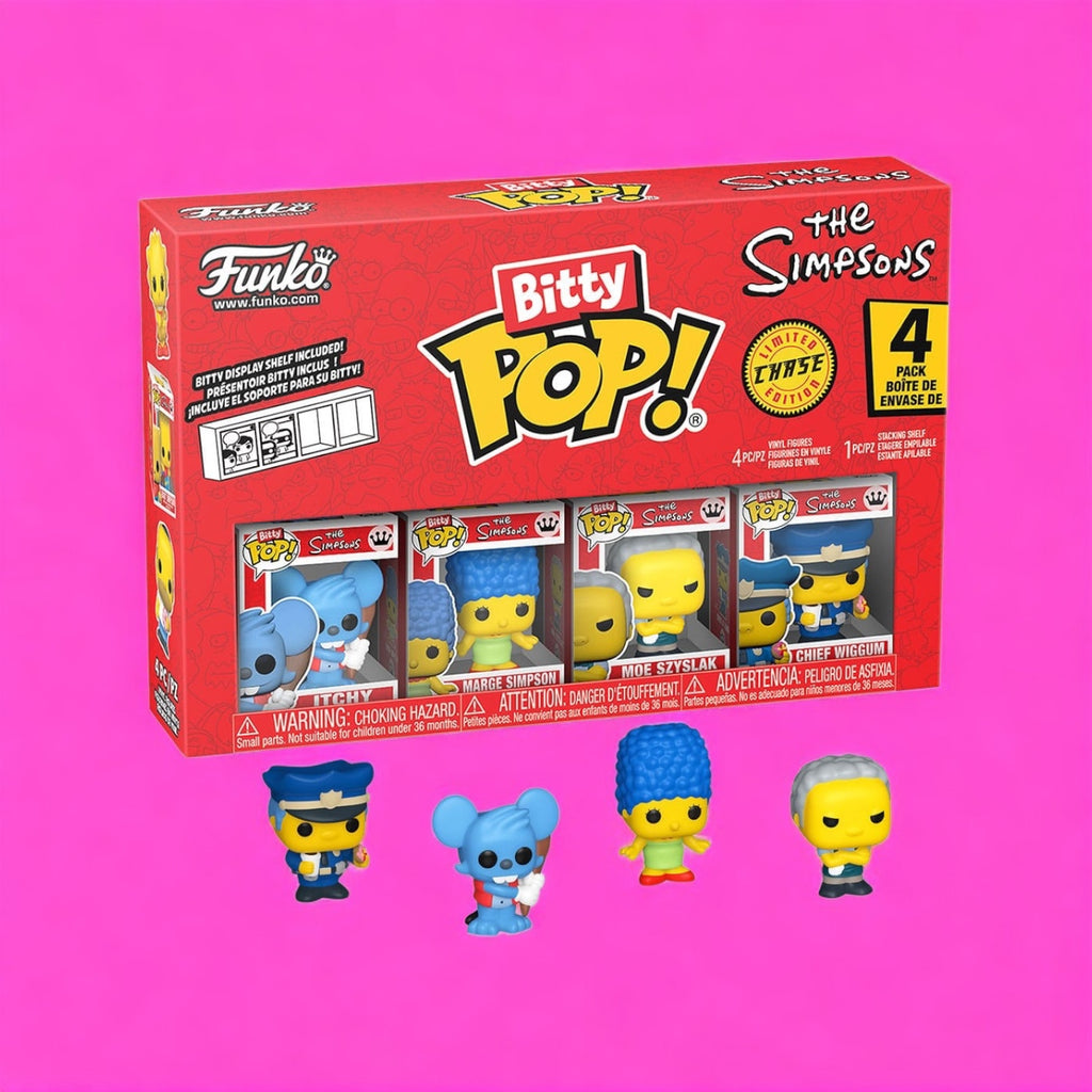 The Simpsons Bitty POP! Vinyl Figure 4-Pack Series 2 2 cm