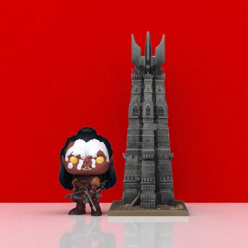 Il Signore degli Anelli: POP! Town Vinyl Figure Lurtz w/Tower 9 cm