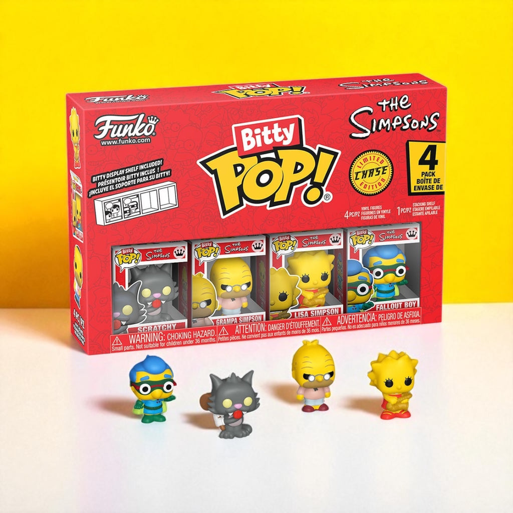 The Simpsons: Bitty POP! Vinyl Figure 4-Pack Series 4 2 cm