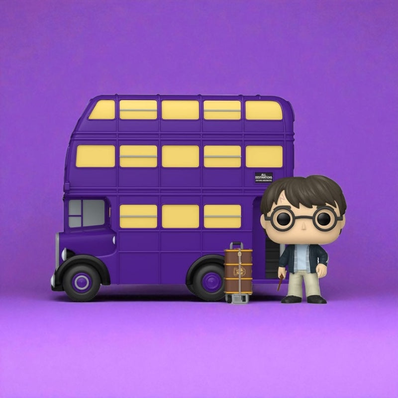 Harry Potter: POP! Rides Super Deluxe Vinyl Figure Knight Bus 15 cm