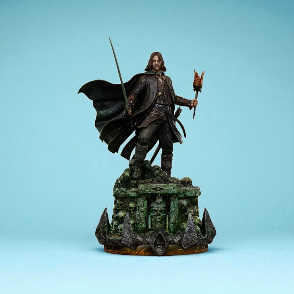 The Lord of the Rings: Art Scale Statue 1/10 Aragorn Unleashed 31 cm