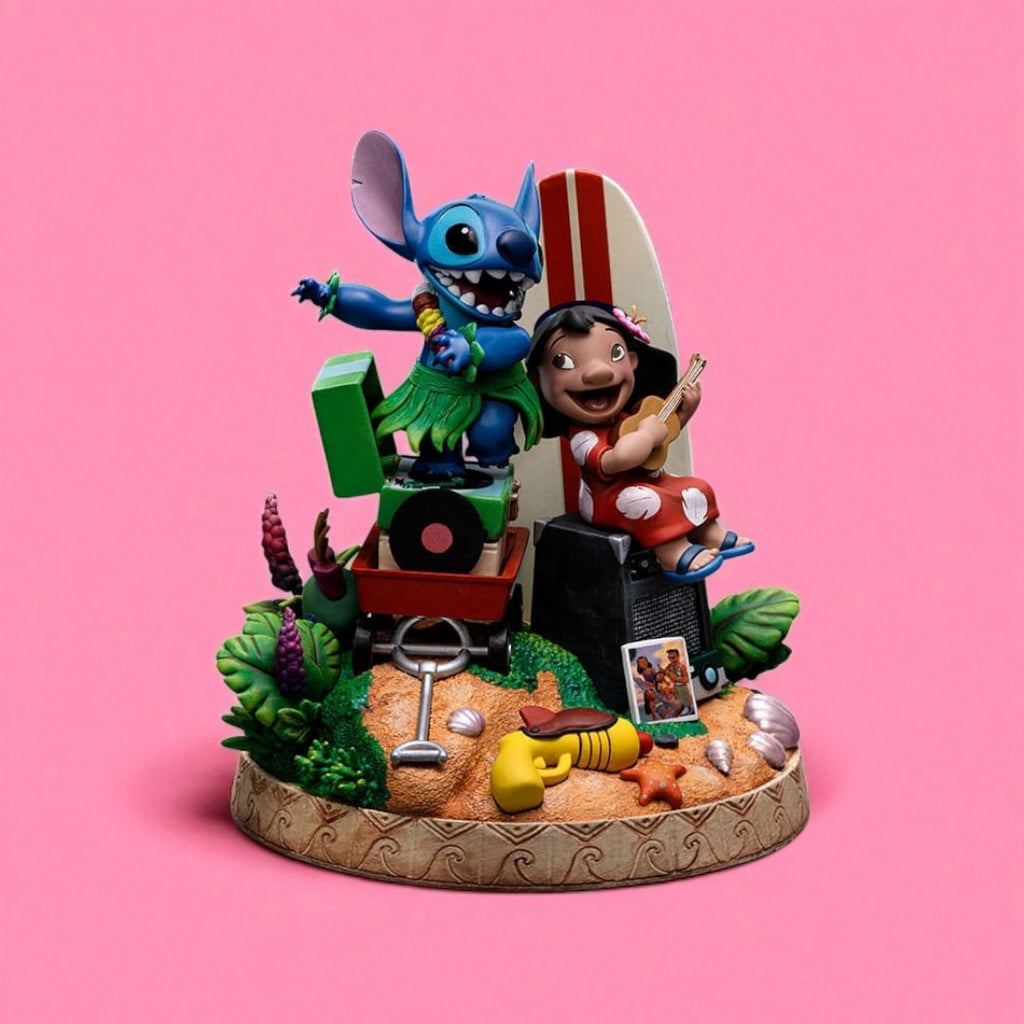 Lilo & Stitch: Deluxe Art Scale Statue 1/10 Lilo & Stitch 20 cm