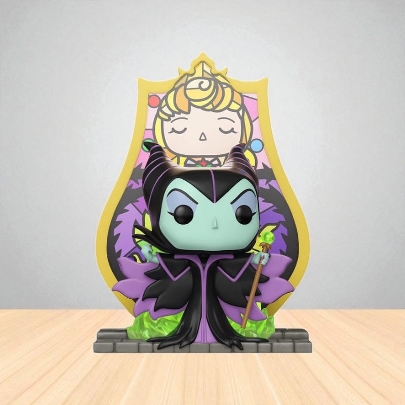 Disney POP! Deluxe Vinyl Figure Maleficent (Glass) 9 cm