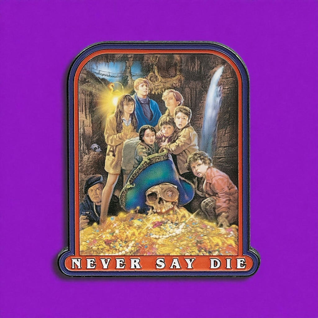 The Goonies: Pin Badge 40th Anniversary Never Say Die