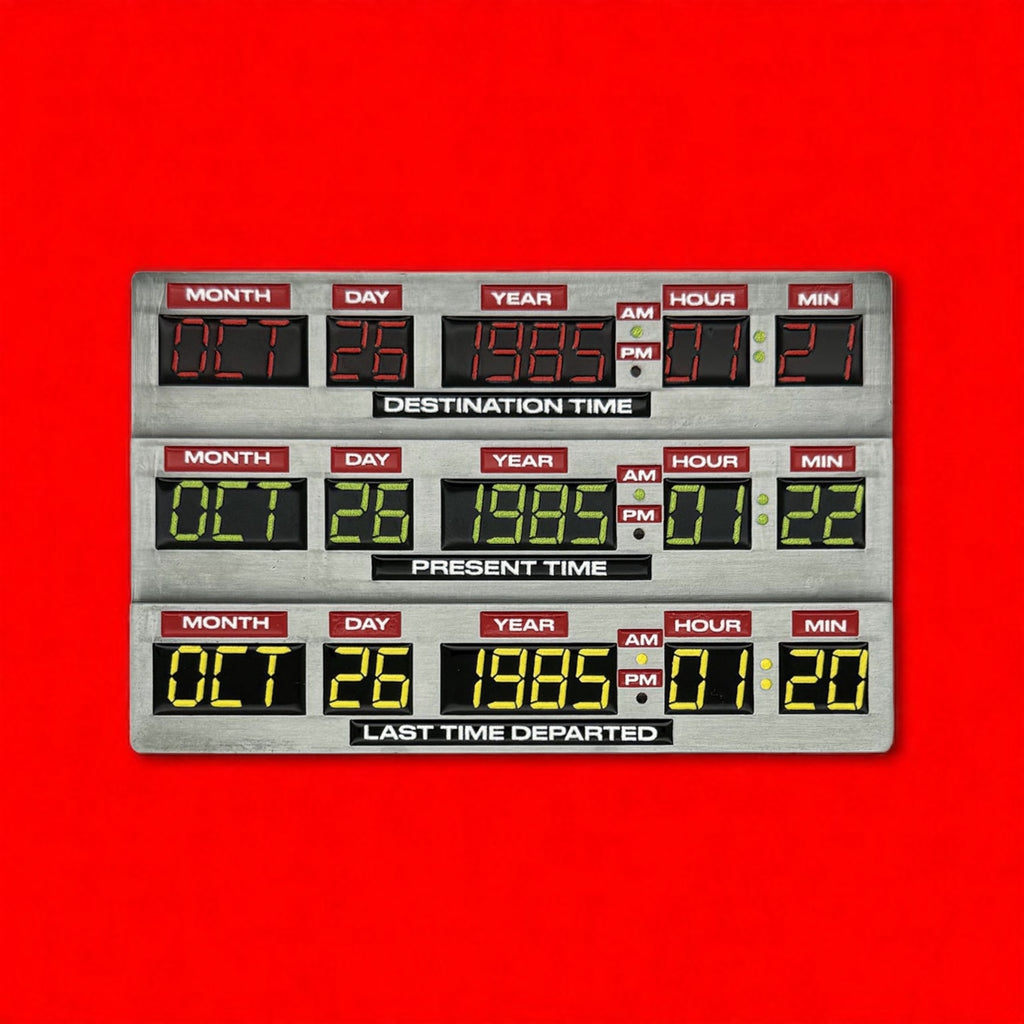 Back To The Future: Ingot 40th Anniversary Time Circuits Limited Edition