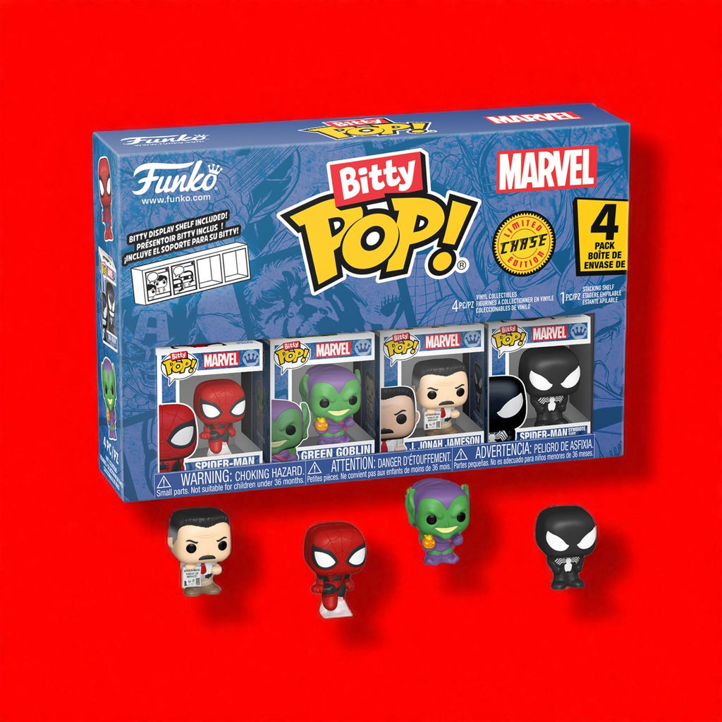 Spider-Man: Bitty POP! Vinyl Figure 4-Pack Series 1 2 cm