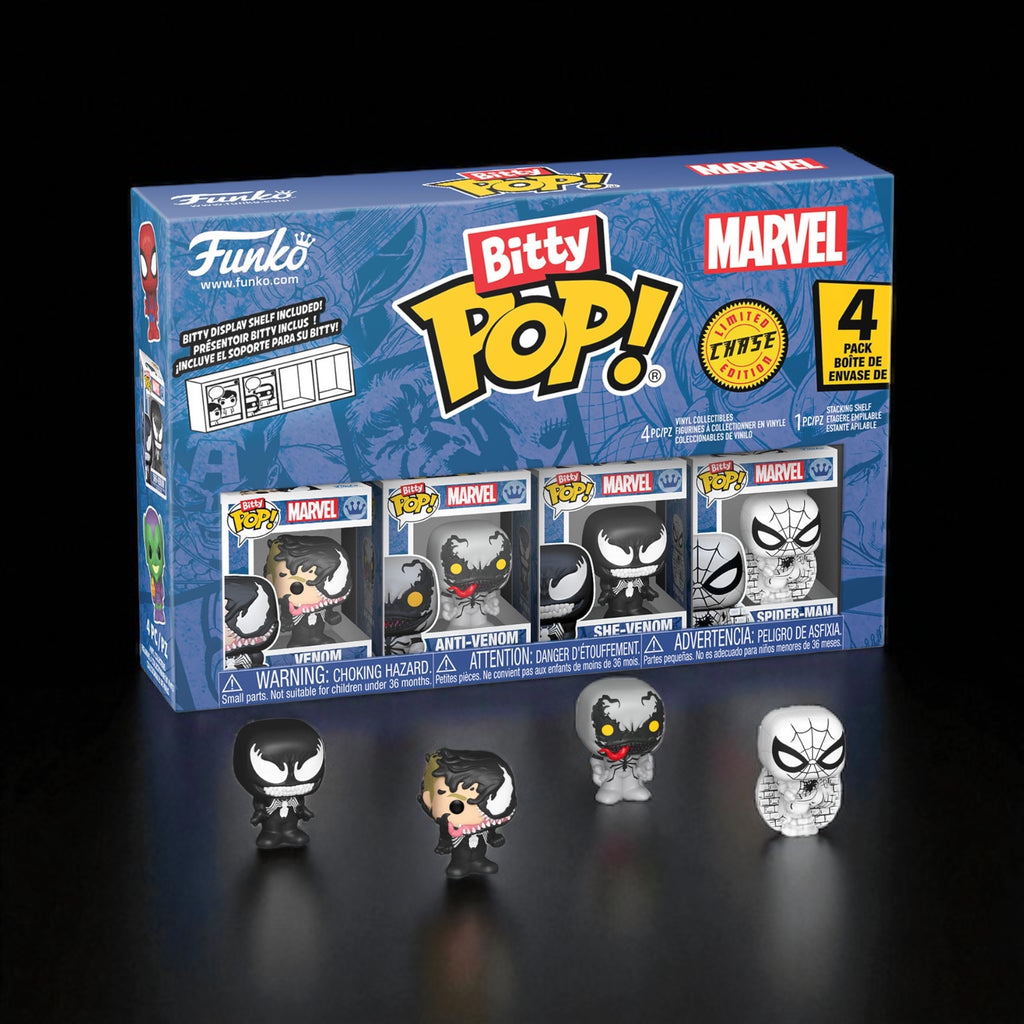 Spider-Man: Bitty POP! Vinyl Figure 4-Pack Series 3 2 cm