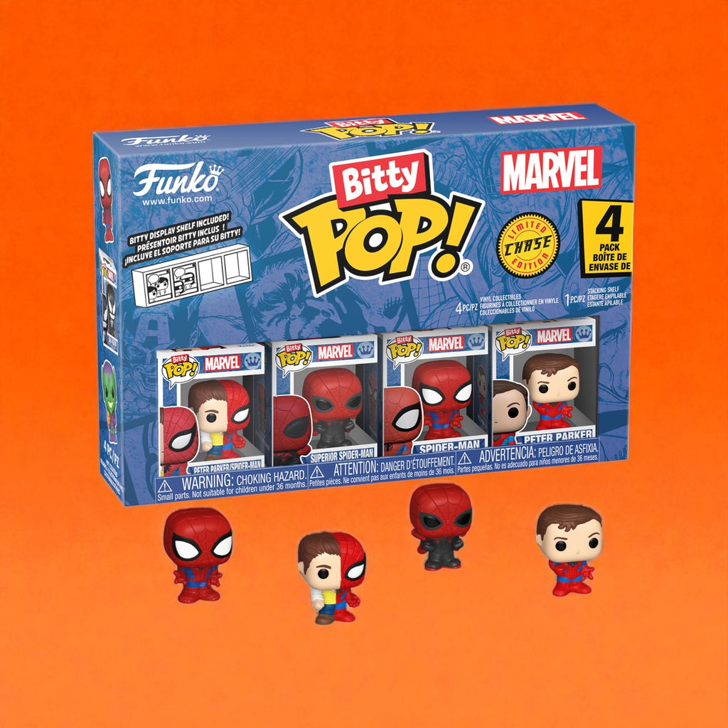 Spider-Man: Bitty POP! Vinyl Figure 4-Pack Series 4 2 cm