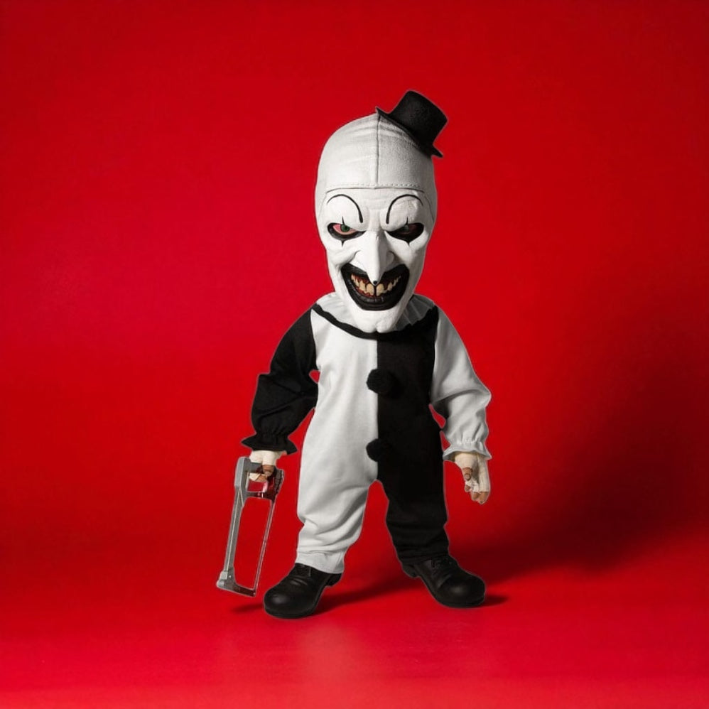 Terrifier MDS Mega Scale Plush Doll Art the Clown with Sound 38 cm