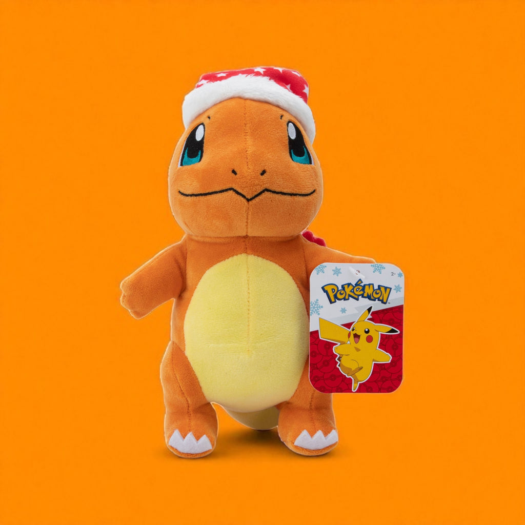 Pokémon: Plush Figure Winter Charmander with Christmas Hat 20 cm