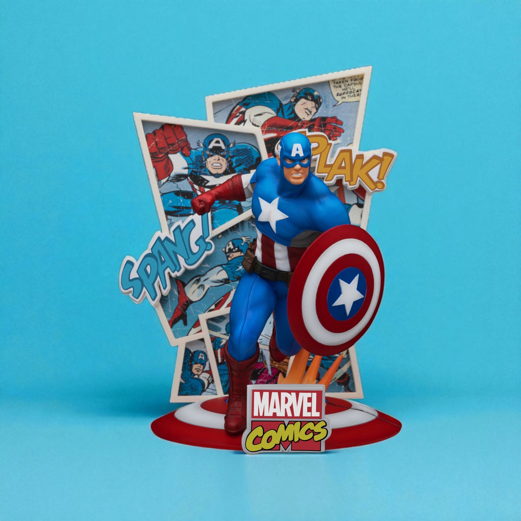 Marvel Comics: D-Stage PVC Diorama Captain America 16 cm