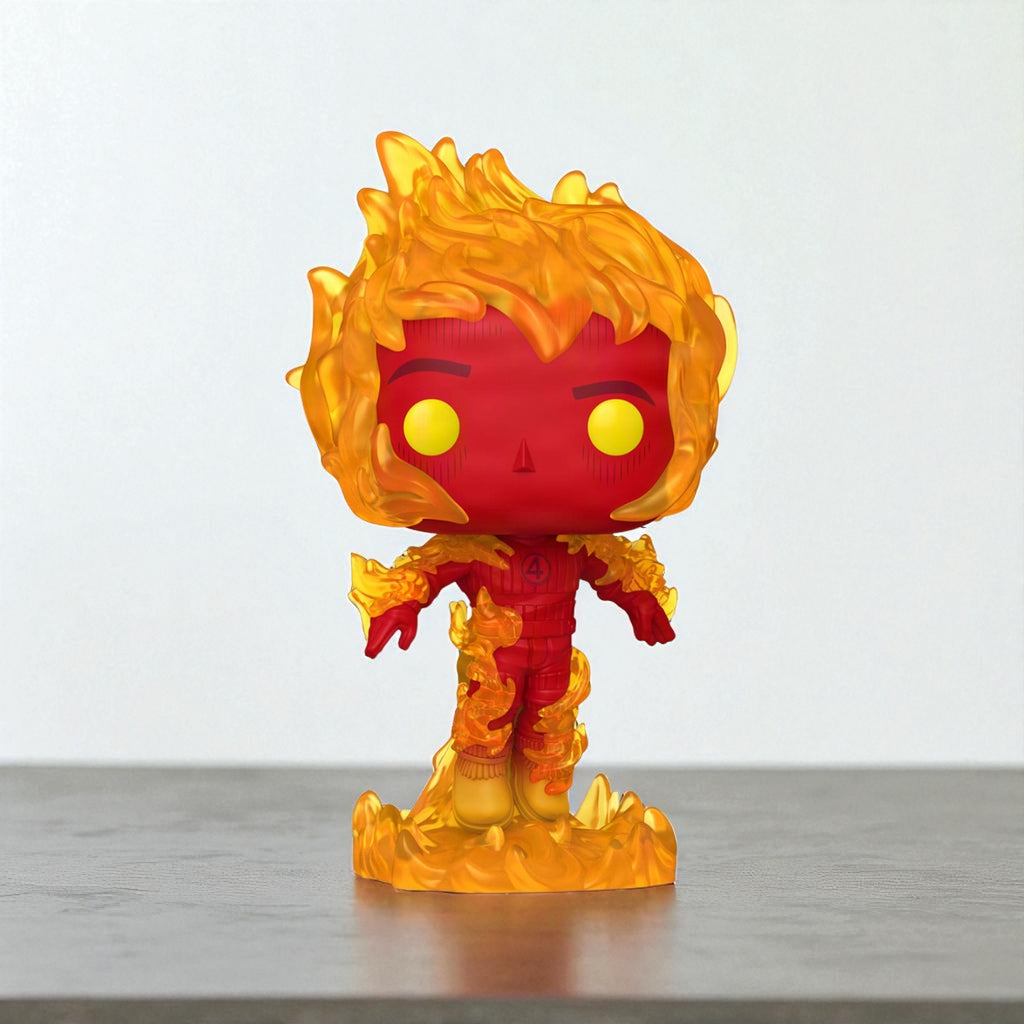 The Fantastic Four: First Steps POP! Marvel Vinyl Figure Human Torch 9 cm