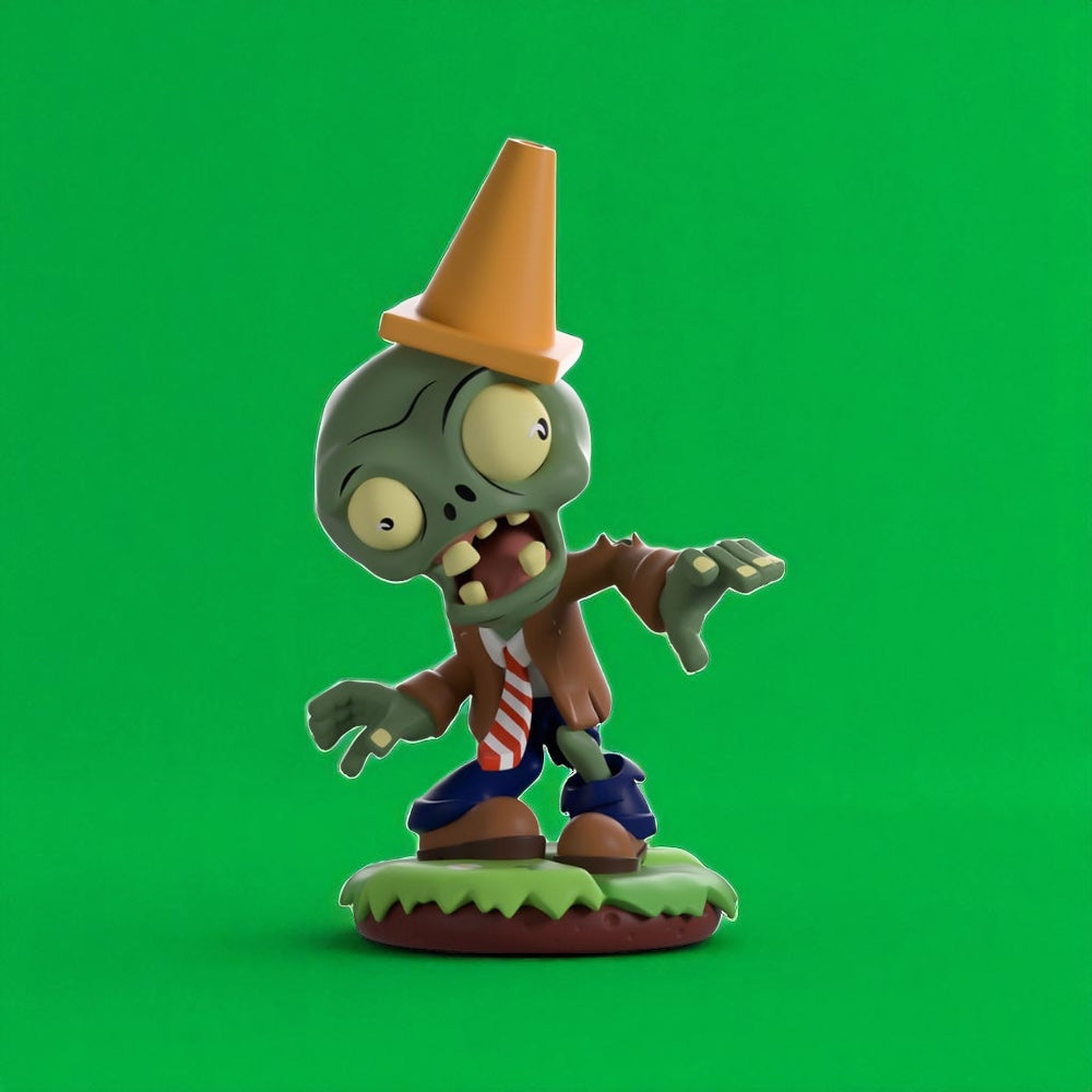 Plants vs. Zombies Vinyl Figure Conehead Zombie 12 cm