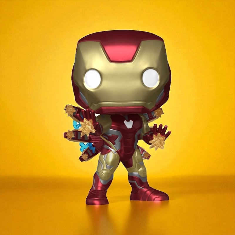 Avengers: Endgame POP! Plus Vinyl Figure Iron Man Beams (GW) 9 cm