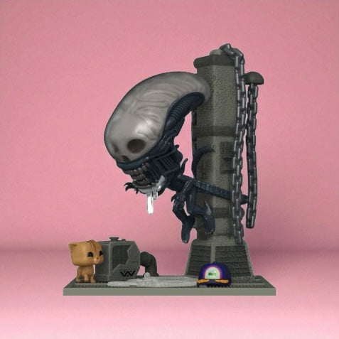 Alien: POP! Deluxe Vinyl Figure Xenomorph (Hovering) 9 cm