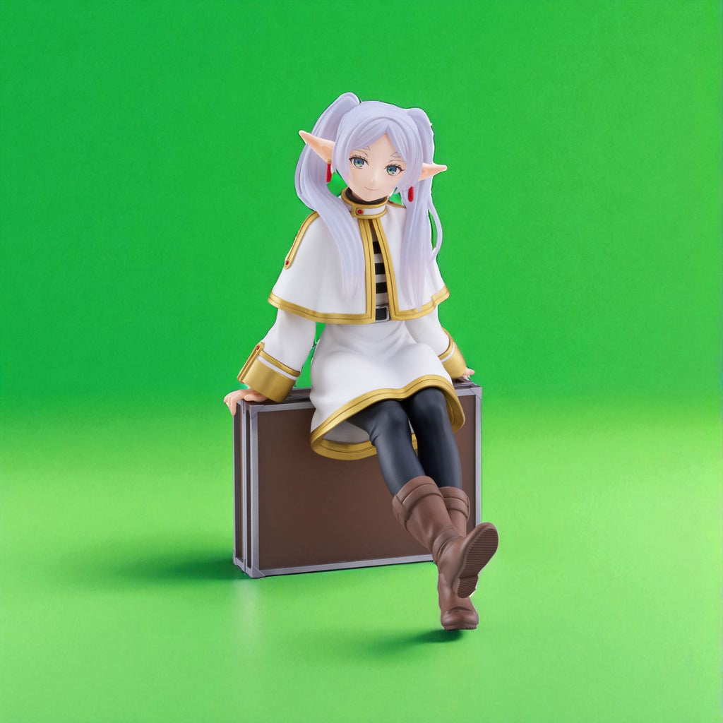 Frieren: Beyond Journey's End PVC Statue Desktop Cute Figure Frieren Trunk Case Ver. 13 cm