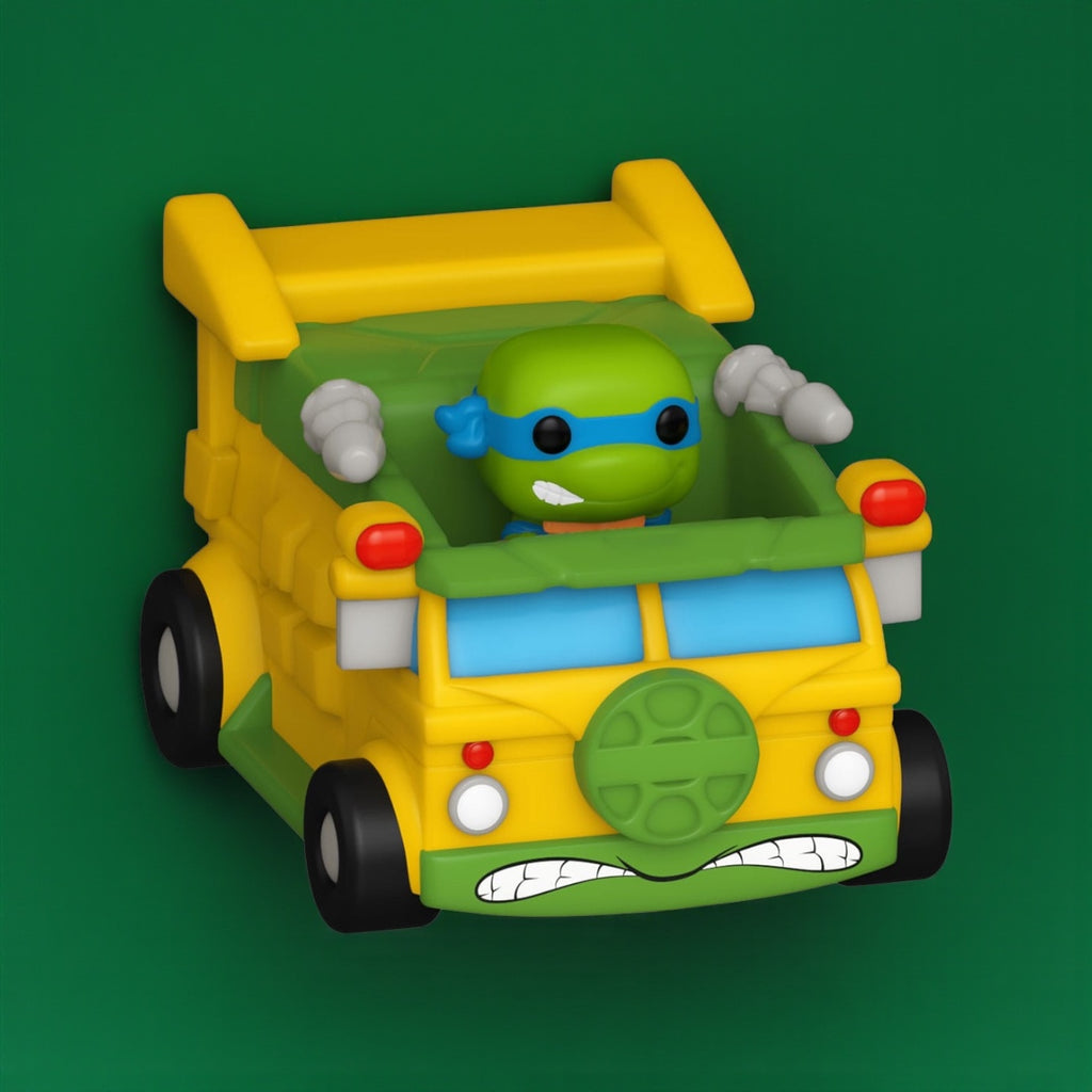 Teenage Mutant Ninja Turtles: POP! Rides Vinyl Figure Leonardo w/Van 2,5 cm
