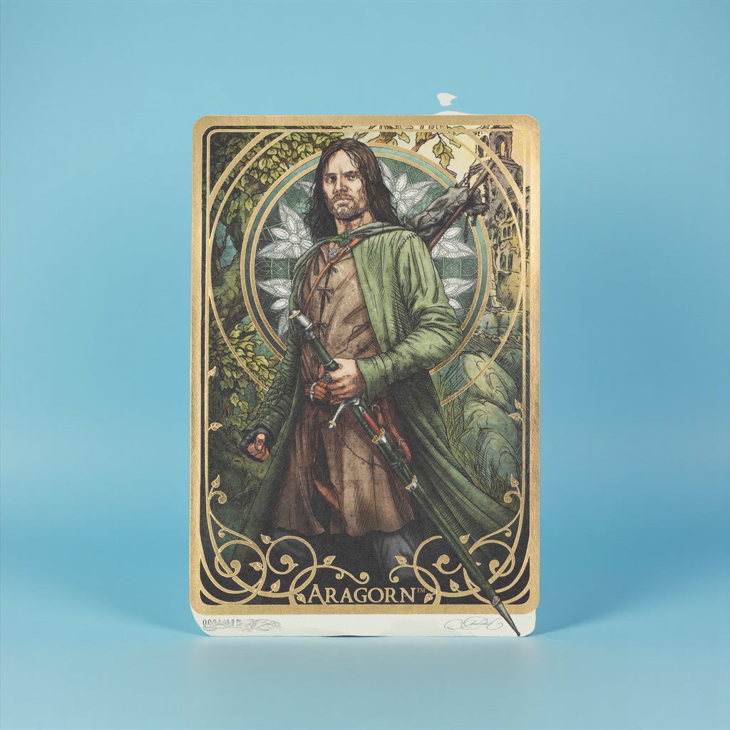 Lord of the Rings: Art Print Aragorn Art Card 14 x 21 cm Limited Edition