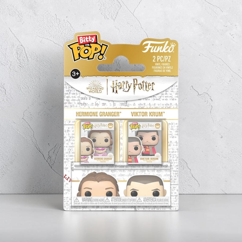 Harry Potter: Bitty POP! Vinyl Figure 2-Pack Hermione & Krum 2,5 cm