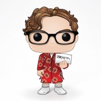 The Big Bang Theory: POP! TV Vinyl Figure Leonard 9 cm
