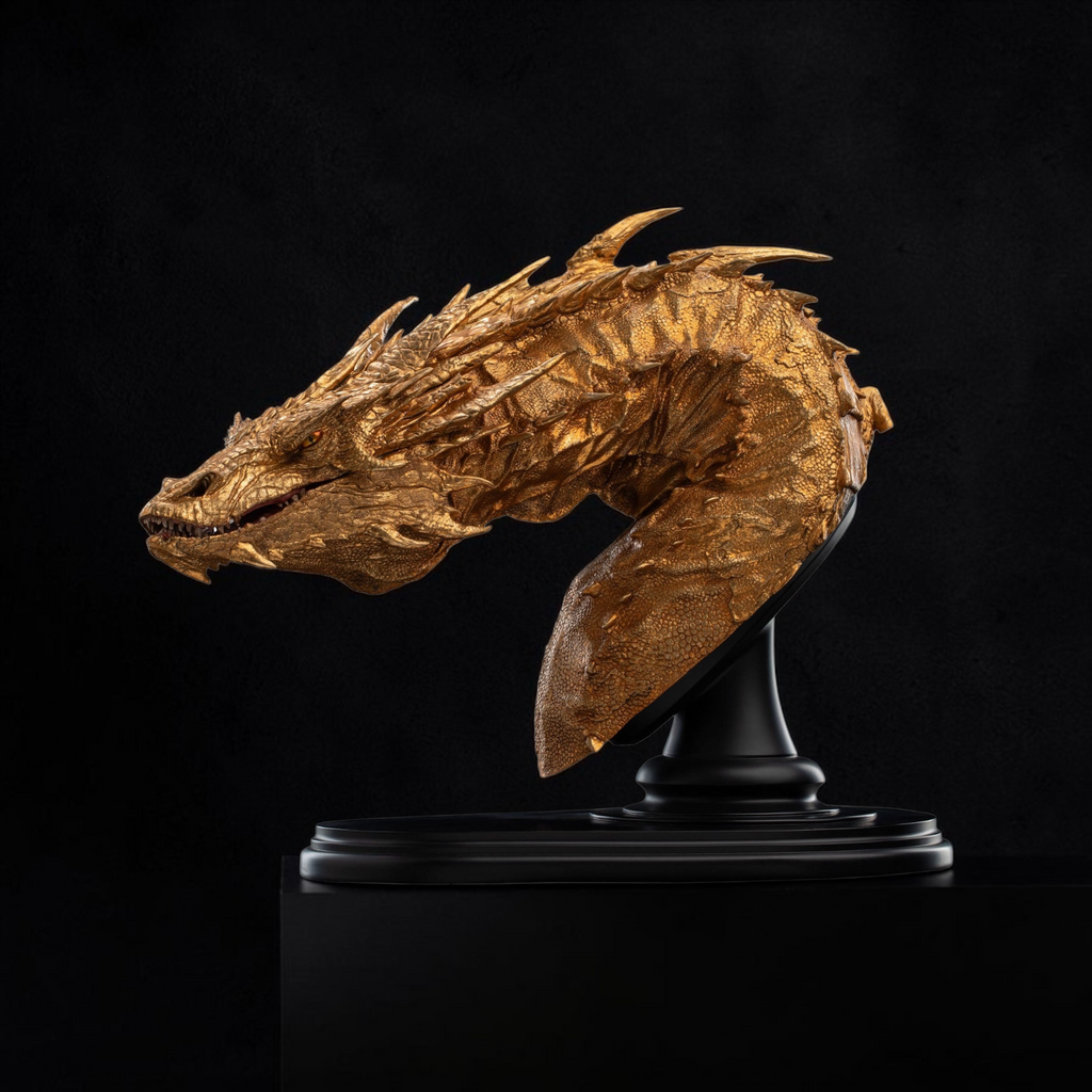 The Hobbit Bust Smaug the Golden 36 cm