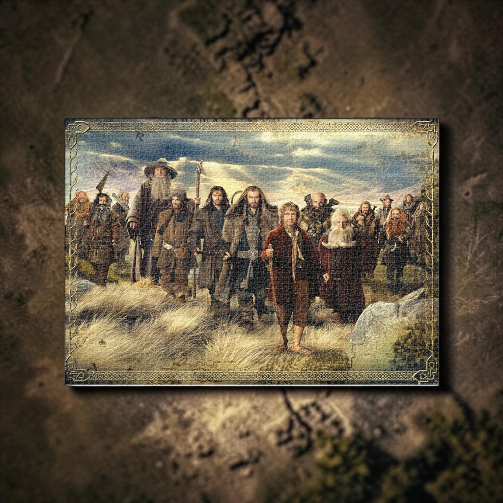 Lo Hobbit: An Unexpected Journey Jigsaw Puzzle Map (3000 pieces)